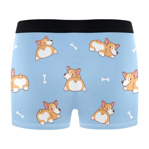 ZZKKO Men's Underwear Briefs Doodle Superhero Word Lightning Men's Boxer Briefs,Trunks Underwear for Men S-XXL3