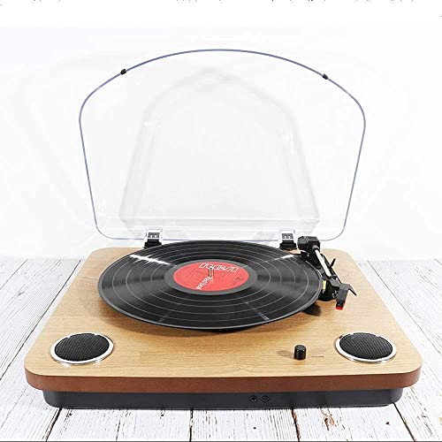 WENQJ Tourne-Disque rétro, Hi-FI&Home Tourne-Disque Portable, Vintage Turntable 3-Speed Belt Drive Vinyl Player LP… - Les Beatles, Paul McCartney, John Lennon, RIngo Starr, George Harrison WENQJ Tourne-Disque rétro, Hi-FI&Home Tourne-Disque Portable, Vintage Turntable 3-Speed Belt Drive Vinyl Player LP…