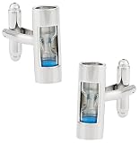 Cuff-Daddy Sand Timer Cufflinks with Presentation Box