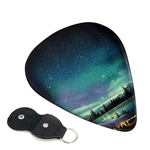 Celestial Night Sky Lot de 6 médiators pour guitare acoustique, guitare électrique, basse, ukulélé – fin, moyen et épais - Les Beatles, Paul McCartney, John Lennon, RIngo Starr, George Harrison Celestial Night Sky Lot de 6 médiators pour guitare acoustique, guitare électrique, basse, ukulélé – fin, moyen et épais