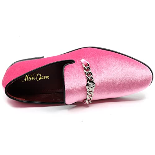 Men's Vintage Velvet Designer Classic Smoking Dress Tuxedo Loafers Slip On Shoes SM-433