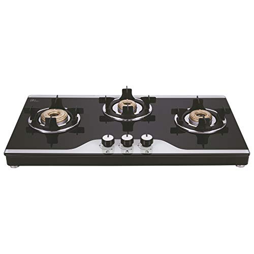 elica gas stove 773 ct vetro