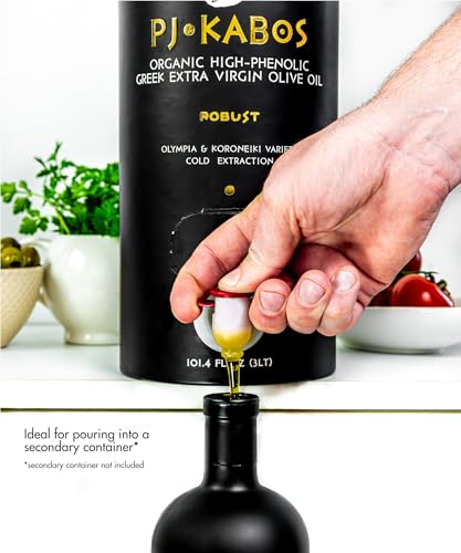 PJ KABOS Aceite de Oliva Extra Virgen Orgánico 3L miniatura 4