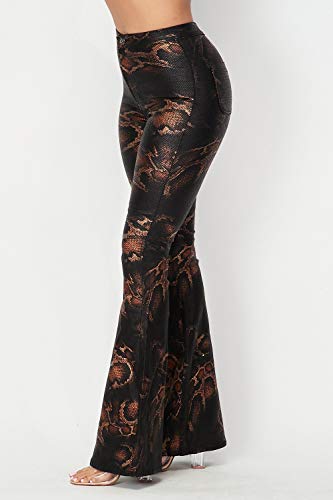 SOHO GLAM High Waisted Stretchy Bell Bottom Jeans3