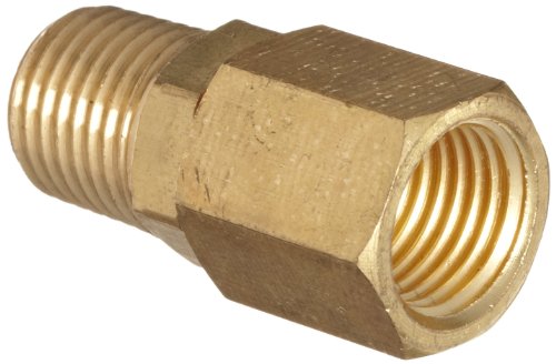 Dixon D344R Brass Air Hose Fitting, In-Line Swivel, 1/4