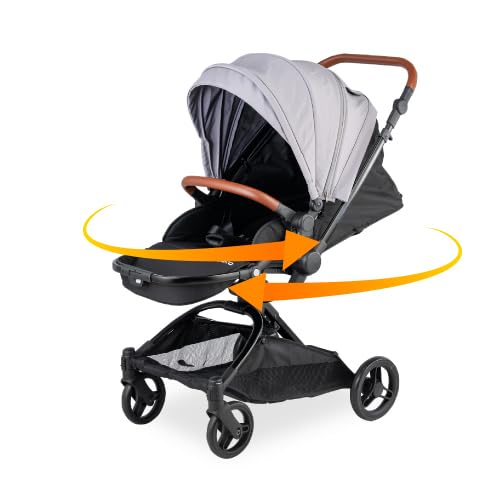 Amazon.co.jp: Nebio ネビオ【乗せたまま360度回転できるベビーカー