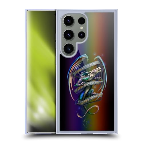 Coque rigide en gel Samsung S24 Ultra Anne Stokes dragon protection MagSafe