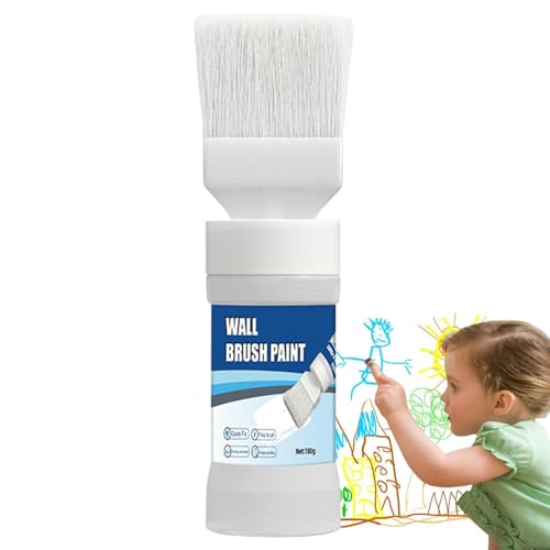 Pintura blanca para pared,Pintura interior para paredes - Pintura interior Pintura blanca para reparación de paneles de yeso,Pintura de muebles versátil, pintura de reparación de paredes en fixa