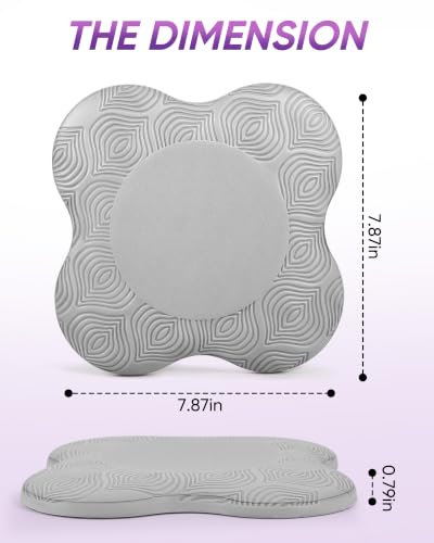 Image of 2-4 Pack Yoga Knee Pads, TPE Cushion for Pilates Exercise