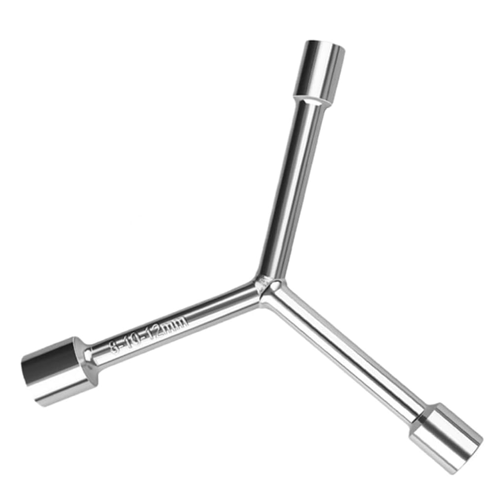 Y-Type Hex Wrench 3-Way Socket Wrench 8mm 10mm 12mm Hex Wrench Spanner Hex Wrench Repair Tool Multi-Tool Allen Hex Wrench for Bicycle Maintenance and Repair 1-Piece Set : DIY, Tools & Garden