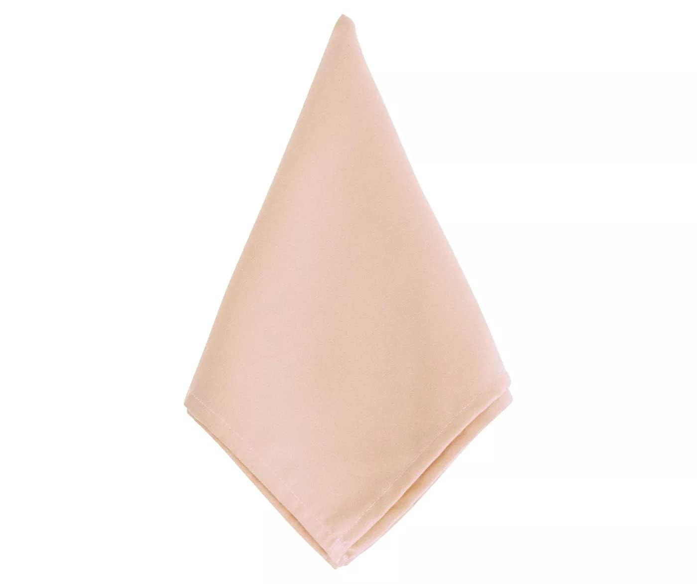 Edenwald-Kitchen Napkin 100% Cotton Blush Pink - Pack of 25 (15"x15" Inches) Dinner Napkins with Hemmed Edges,Cloth Napkins for Wedding,Parties,Hotels