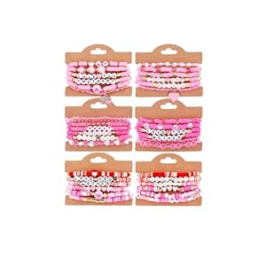 Cooluckday 36 Pcs Holiday Bracelets...