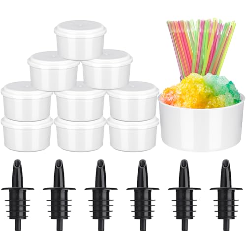 Set de moldes para hielo raspado Reallnaive 10 piezas miniatura 1