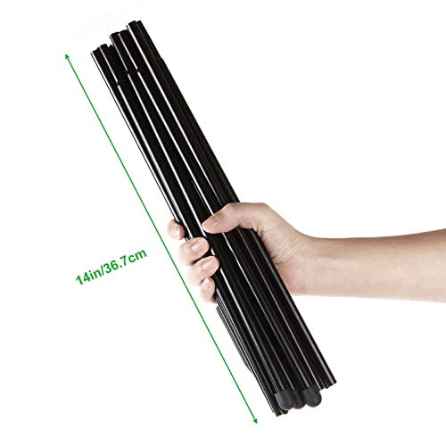 Acrux7 2 Pack Display Easel Stand, 63 Inch Folding Easels For Display, Portable Tripod Display Easel, Black Adjustable Metal Easel For Wedding Sign, Posters, Painting #TOP1