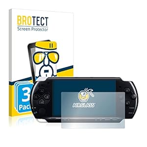 BROTECT AirGlass Schutzglas für Sony PSP 3004 (3 Stück)