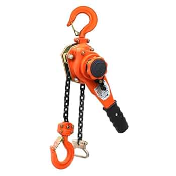 1トン　チェーンブロック 新型 手動式チェーンブロック1.0ton 1t 1トン1000kg 揚程3m