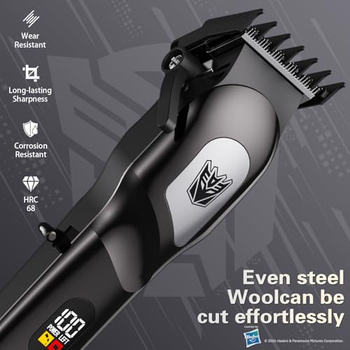 TRANSFORMERS Cordless Hair Clippers for Men, Hair Trimmer for Men - image 3