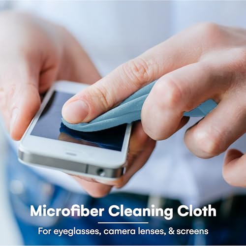 image for Care Touch Eyeglass Cleaning Cloth - 12 Pack of Microfiber Cleaning Cl