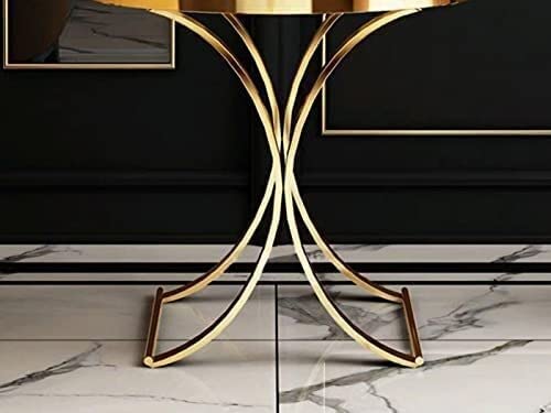 Table d'appoint en marbre Nero chic pour un canapé moderne de salon - 6
