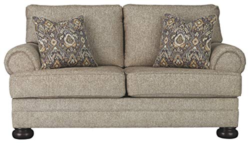 Signature Design By Ashley Kananwood New Traditional Loveseat, Light Brown #TOP29