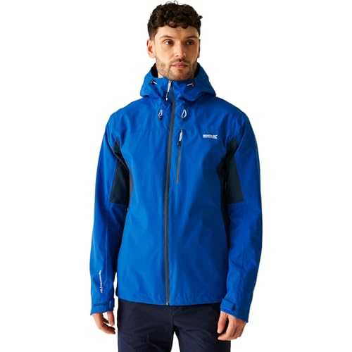 Veste Regatta Birchdale II coupe-vent respirante et imperméable avec capuche réglable homme