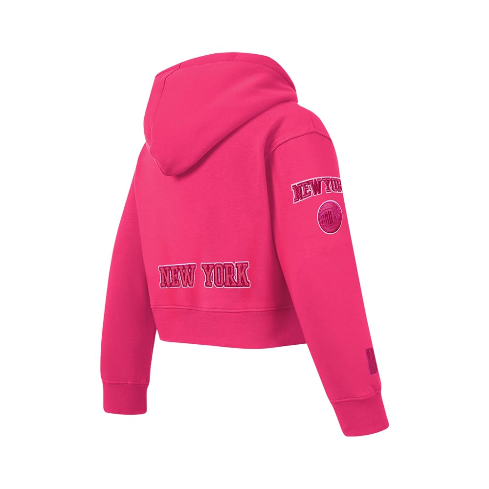 Pro Standard NBA Classic Triple Pink Bg Fleece Po Hoodie Sudadera con Capucha, Morado-Beetroot Purple, S para Niñas