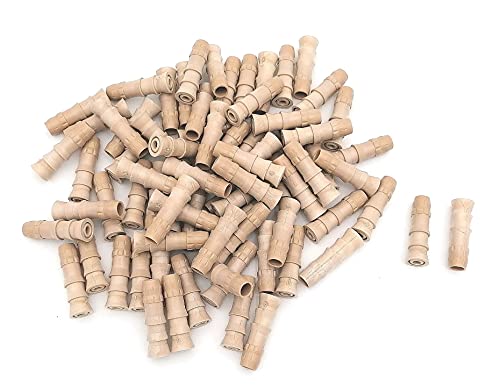 NUISIPRO - Cheville Injecteurs bois - Anti Vrillettes, Anti Capricornes - Couleur Beige - Lot de 500