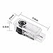 COGEEK 2 PCS LED Door Under Puddle Lights For A4 A3 A6 Q7 Q5 A1 A5 80 TT A8 Q3 A7 R8 RS (s)