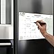 Qupuce Magnet Kalender kühlschrank 2025 2026(18 Mo) 32 x 22 cm, Magnetischer Kalender von Jul.2025 bis Dez. 2026, Monatsplaner/Wandkalender Familienkalender für Zuhause oder Büro