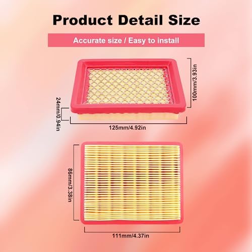 Lot De 5 Filtres à Air Pour Cadet Signature Cut Series Et