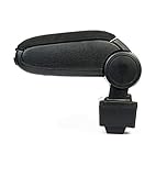 reposabrazos audi a3 original Cabe en el compartimento de almacenamiento detrás del freno de mano y se puede levantar cuando no esté en uso, asegurando que ocupe el mínimo espacio.