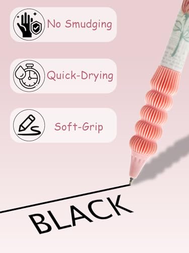 Bolígrafos Roller Pink 0.5mm Pack 6 Negro miniatura 7