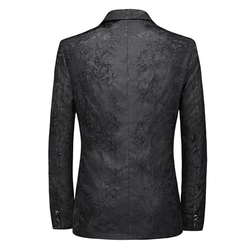 Men's Printed Casual Blazers Business Work-Ready Suit Jacket Formal Banquet-Appropriate Sport Coat4