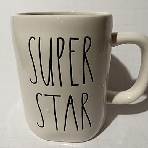 Rae Dunn SUPER STAR Mug - Double sided - Ceramic - 16 oz