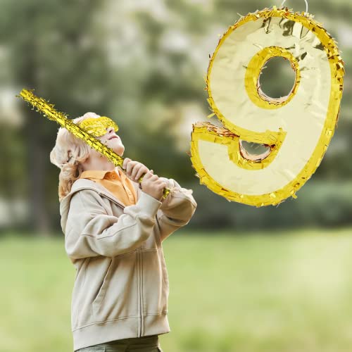 Homeify H-HF-1316 Gold Foil Number Pinata For Birthday Party thumb #7