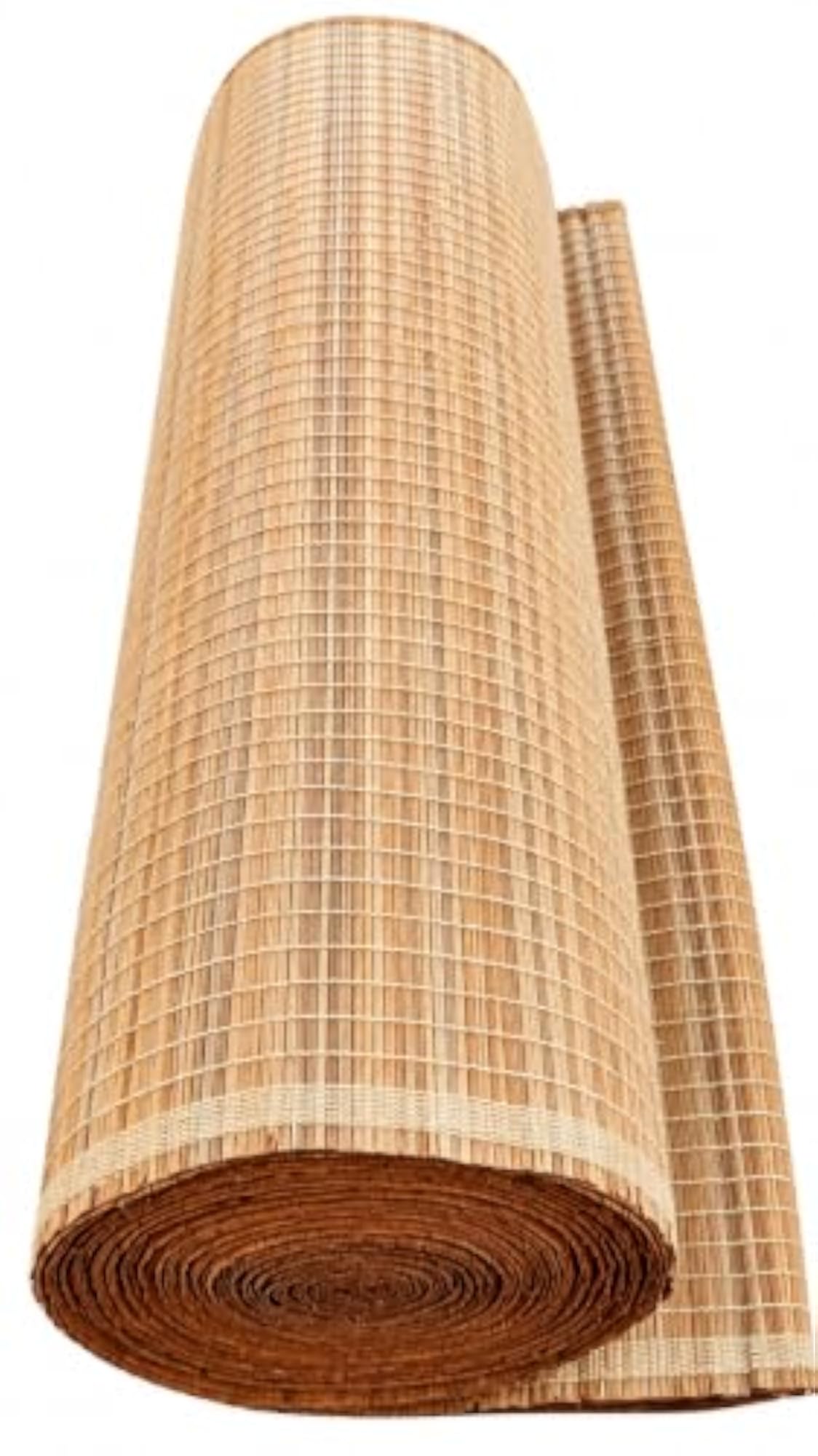 Bamboo Mesh Roll Natural Woven Sheet, 2 X 35 Feet