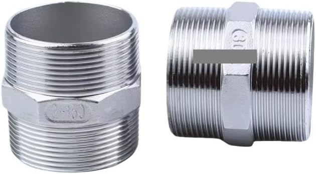1/4" BSP Thread 304 Stainless Steel Equal Diameter Double Head