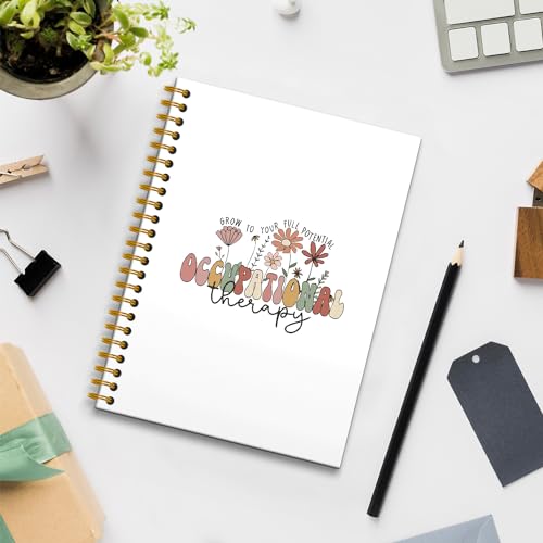RUNMESS Occupational Therapy Notebook 5.5×8.3, Occupational Therapy Spiral Notebook,Occupational Therapist Notebook,Occupational Therapy Gifts,160 Pages - Image 3