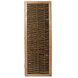 Weidenprofi Sichtschutz, Paravent aus Weide, Modell ELEGANT, Erweiterung (BxH): 60 x 180 cm