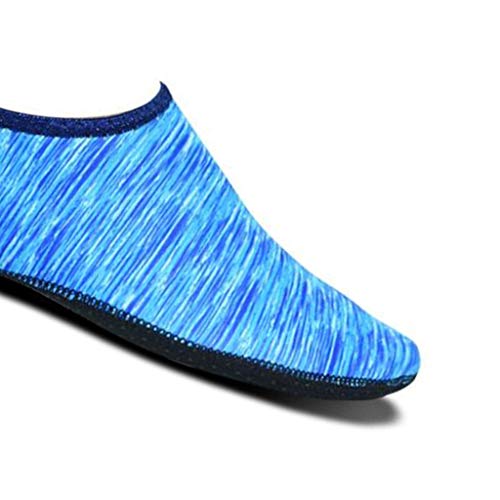 Sapatos De água Antiderrapante Praia Surf Aqua Meias Slip-On Yoga Exercício Barefoot Sock - Azul S