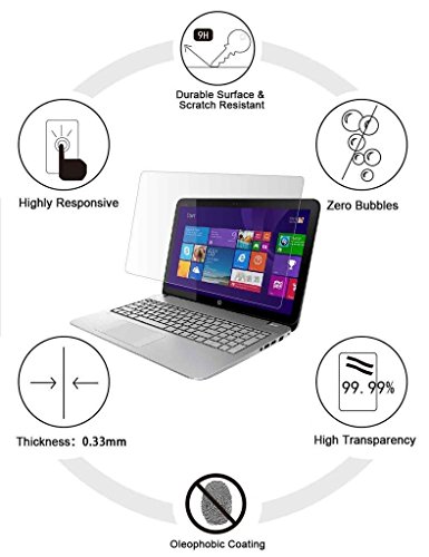 Verre trempé ordinateur portable 31,8 cm protection écran tactile transparent - 3