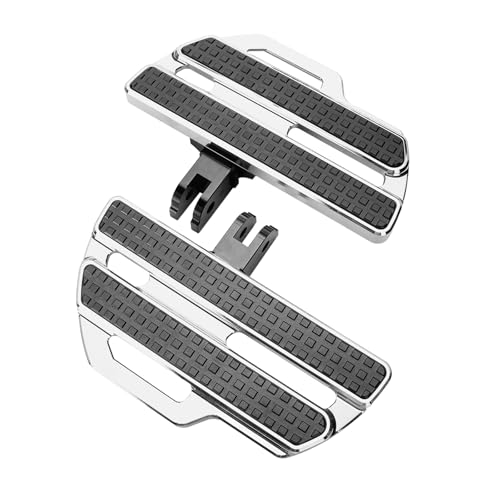 Repose-Pieds Avant Moto Large Antidérapant pour Harley Street Bob Sport Glide