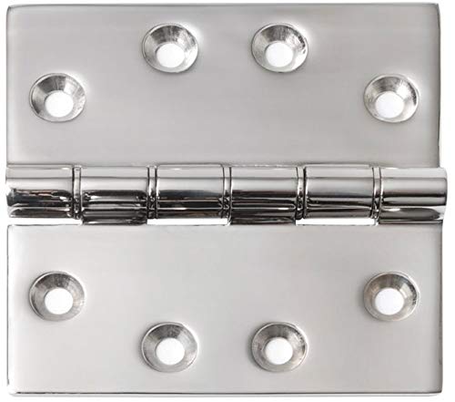 Charnière INOX OSCULATI 102 x 102 x 4 mm quincaillerie bateau pont et trappe