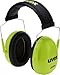 Produktbild Uvex K junior - gepolsteter Kapselgehörschutz für Kinder - SNR 29 dB & längenverstellbar - lime, schwarz