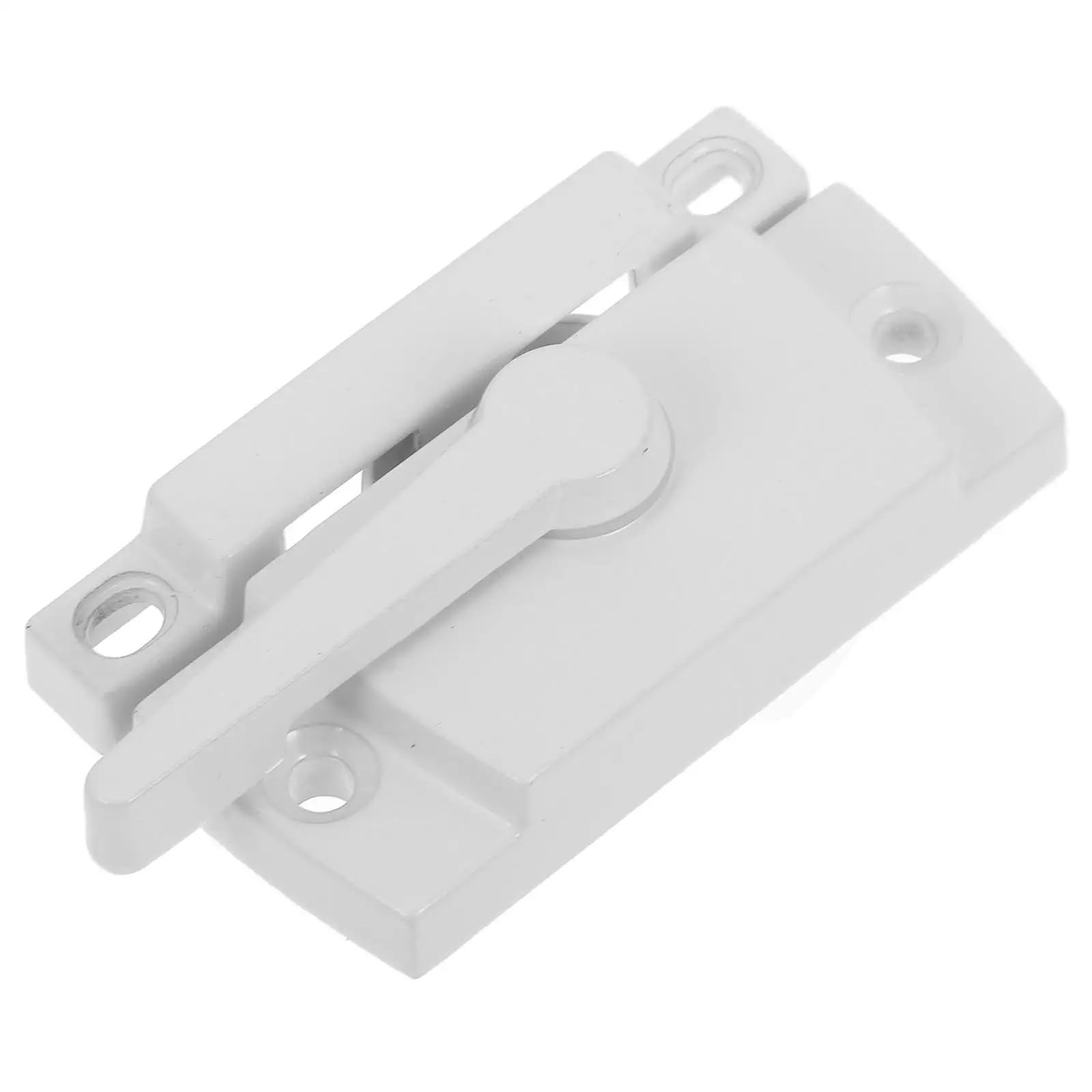 Windows Sash Lock 4Pcs Classic Crescent Window Lock Accessories for Windows Sliding Latches Zinc Hardware Replacement Parts Adjustable