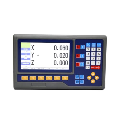 Visualizador Digital LCD para 2/3 Ejes de Torno y Fresadora miniatura 3