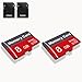 2 Pack Memory Card 8GB with Adapter, High Speed TF Card, UHS-I C10 A1 Memory TF Card for Tablet/Mobile Phone/Camera/Car Audio/Game Console (8, GB)