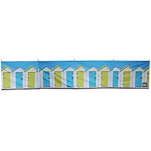 OLPRO Outdoor Leisure Products Wooden Pole Patterned Windbreaks