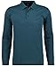 Produktbild RAGMAN Herren Softknit-Polo mit Brusttasche, Langarm XL, Dunkelgrün-357