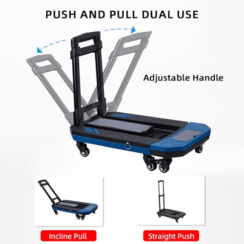 Carretilla plegable ultra-compacta capacidad 330 lb miniatura 2